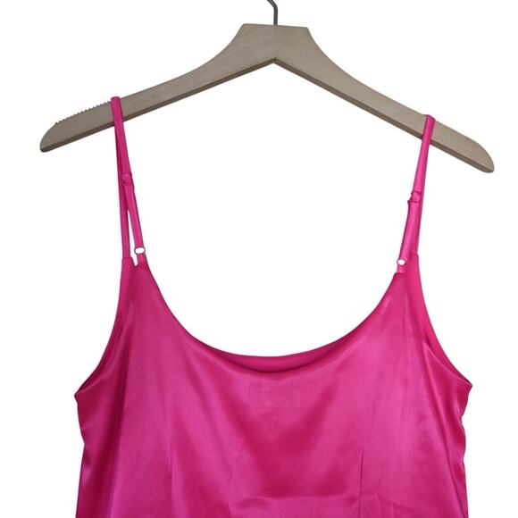 Steve Madden Womens M Mini Tobi Slip Dress in Pink Glo - Picture 5 of 10